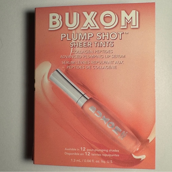 Buxom Other - Buxom Plump Shot Sheer Tints SOFT BLUSH Plumping Lip Gloss Mini Travel Size .04